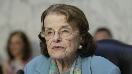 Californian Democrat Dianne Feinstein, 90, is the oldest member of the US Congress.