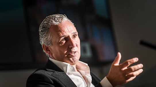 Telstra CEO Andrew Penn is confident the worst is behind the telco giant. 