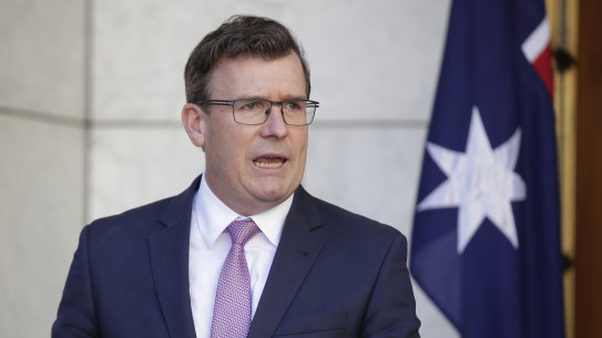 Acting Immigration Minister Alan Tudge.