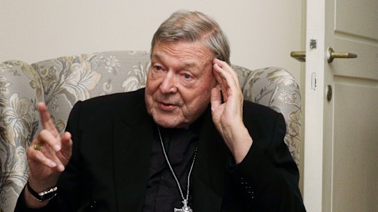 George Pell in 2021.