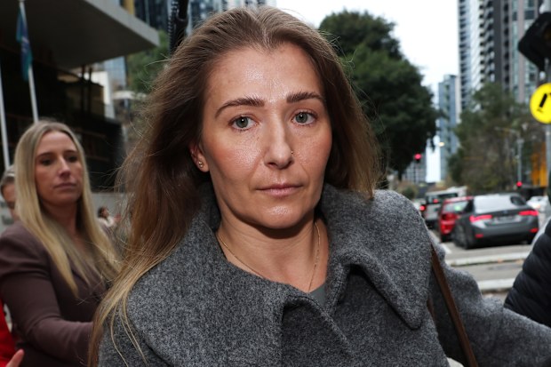 Emily Lal leaves the Inquest into the death of Stacey Warnecke at the Melbourne Coroners Court, in Melbourne, Tuesday, June 16, 2026.