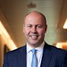 Josh Frydenberg in the Goldman Sachs Office in Melbourne CBD.