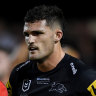 ‘Not a protected species’: Panthers hit back at Cleary critics as star escapes ban for tackle