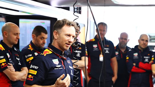 Red Bull Racing F1 team principal Christian Horner.