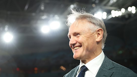Wallabies coach Joe Schmidt. 