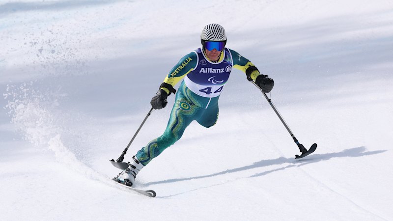 Michael Milton returns to alpine skiing on same hill as Lindsey Vonn’s crash