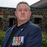 Doreen RSL president Wes Wridgway,.