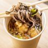 Sob cup noodle.
