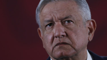 Mexican President Andres Manuel Lopez Obrador.