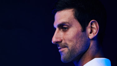 Novak Djokovic has not revealed whether he is vaccinated against COVID-19.
