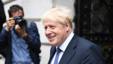 British Prime Minister Boris Johnson on Tuesday.