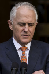 Malcolm Turnbull ... dark days after his ousting.