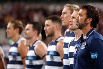 tuohy coach scott geelong zach chris criticism outrageous heaped praise credit