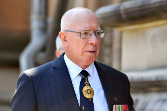 Governor-General David Hurley has tested positive for COVID-19.