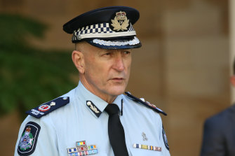 Queensland Deputy Commissioner Steve Gollschewski. 