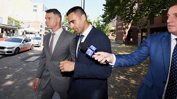 Tyrone May leaves court in January after narrowly avoiding a custodial sentence.