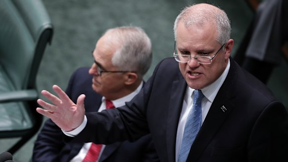 Prime Minister Malcolm Turnbull and Treasurer Scott Morrison.