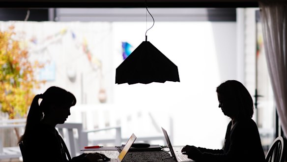 Studies show online learning can leave some students well behind where they should be.