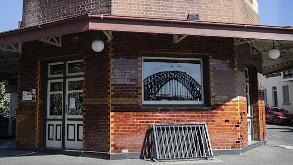 The Palisade Hotel in Millers Point. 