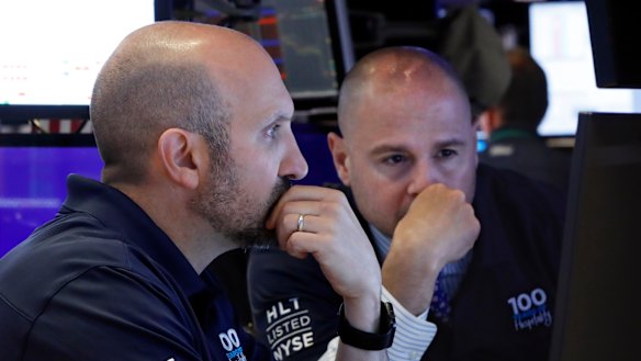 Wall Street ended a big week with a whimper. 