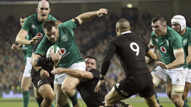 Ireland beat the All Blacks on the last northern tour – now they can push them down to third in the rankings.