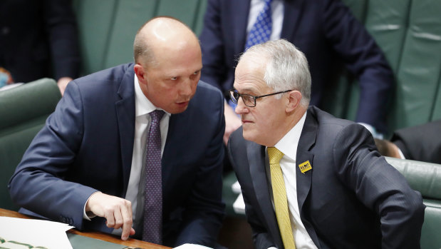 Home Affairs Minister Peter Dutton played down reports of a leadership tilt on Saturday.