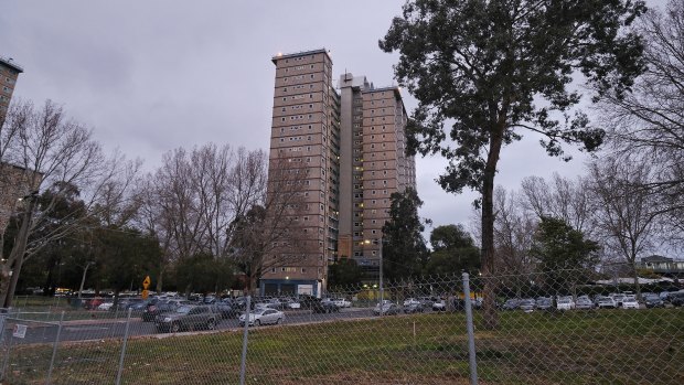 The Flemington public housing towers.