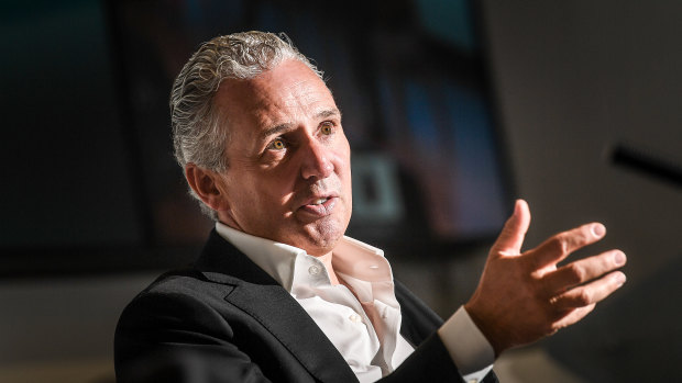 Telstra CEO Andy Penn told staff about the job cuts on Wednesday.
