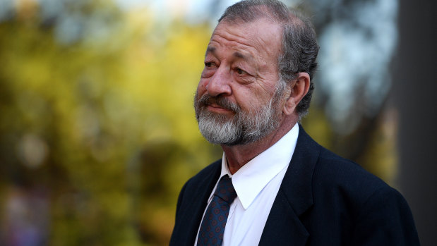 Ric Robinson outside the NSW Supreme Court last week.