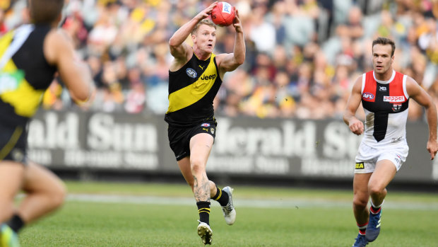 Influential: Josh Caddy of the Tigers.