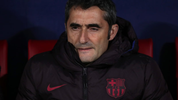 Former Barcelona coach Ernesto Valverde.