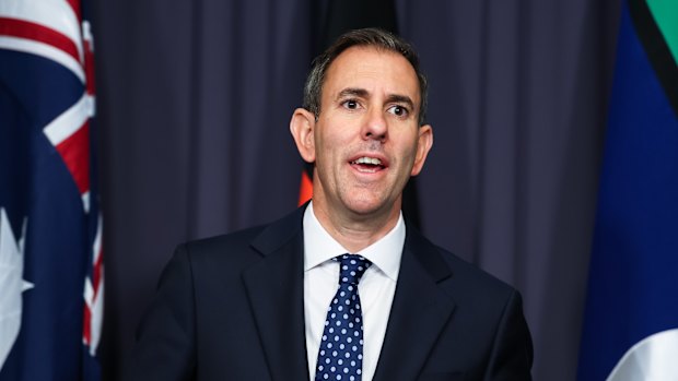 Treasurer Jim Chalmers.