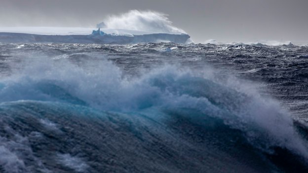 The Denman glacier has a surface area of 265 million square kilometres.