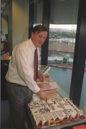 George Richards celebrates 50 years of Column 8.