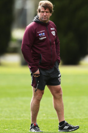 It takes a unique individual to coach Manly, and that unique individual is Des Hasler.