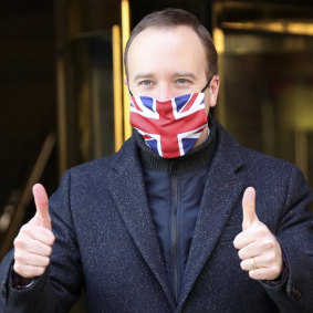 British Health Secretary Matt Hancock had Contagion, the movie, in mind.