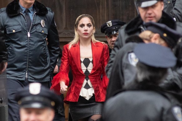 Lady Gaga as Harley Quinn in Joker: Folie a Deux.