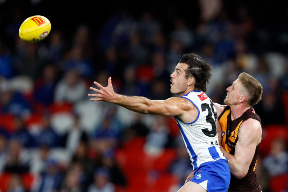 North Melbourne v Hawthorn.