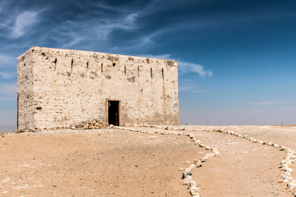 The ancient city of Ubar, Shisr, in Dhofar region, Oman.