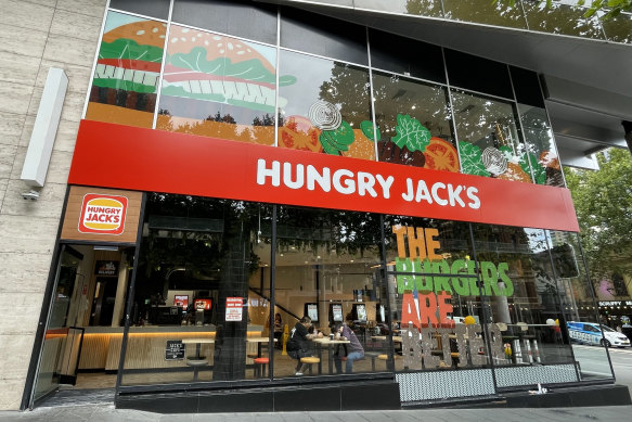 Modern stores and an updated menu are key to growing Hungry Jack’s, its CEO believes. 