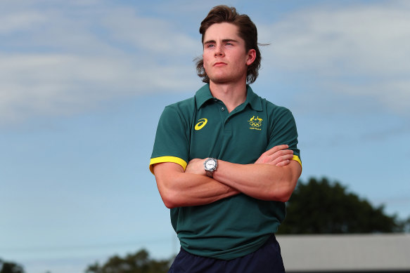 Australian sprinter Rohan Browning.