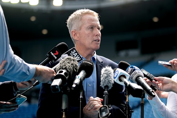 Tennis Australia boss Craig Tiley. 