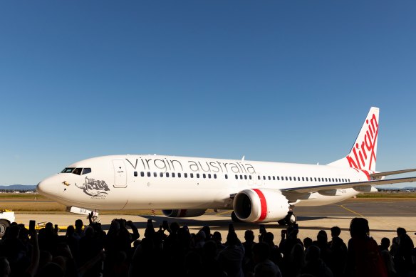 Virgin Australia has two Boeing 737-8 MAX aircraft in its fleet, with 33  ordered.