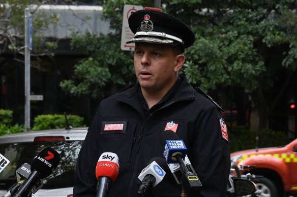 Fire and Rescue NSW Commissioner Jeremy Fewtrell.