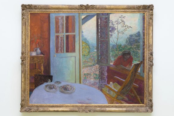 Pierre Bonnard’s Dining Room in the Country, which is on display at the NGV as part of the exhibition Pierre Bonnard: Designed by India Mahdavi.
