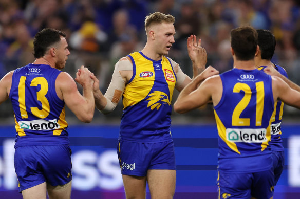 Oscar Allen was a shining light for the Eagles in 2023