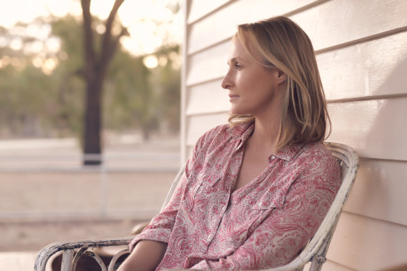 Irish-Australian actress Genevieve O'Reilly in a scene from the film. 