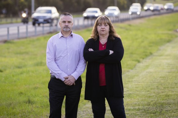 Melton West residents Nigel and Michelle Hansford.