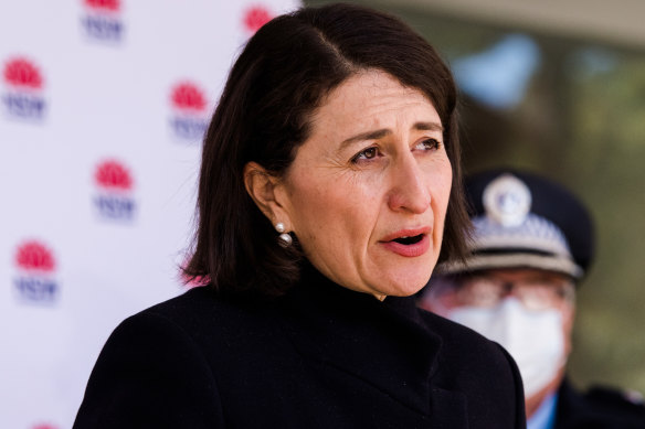 NSW Premier Gladys Berejiklian says the pilot program will be revisited once the lockdown ends.