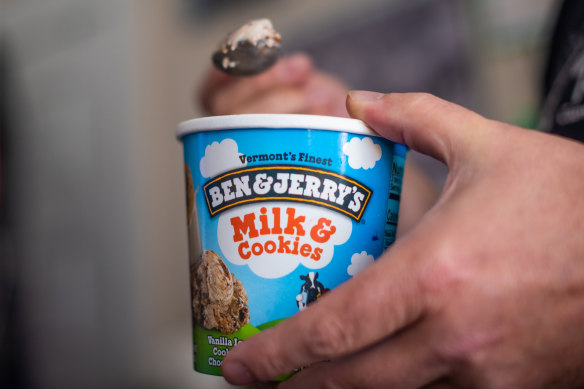 The New Zealand launch of Ben & Jerry’s was a hit.